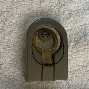 Vintage eye belt buckle